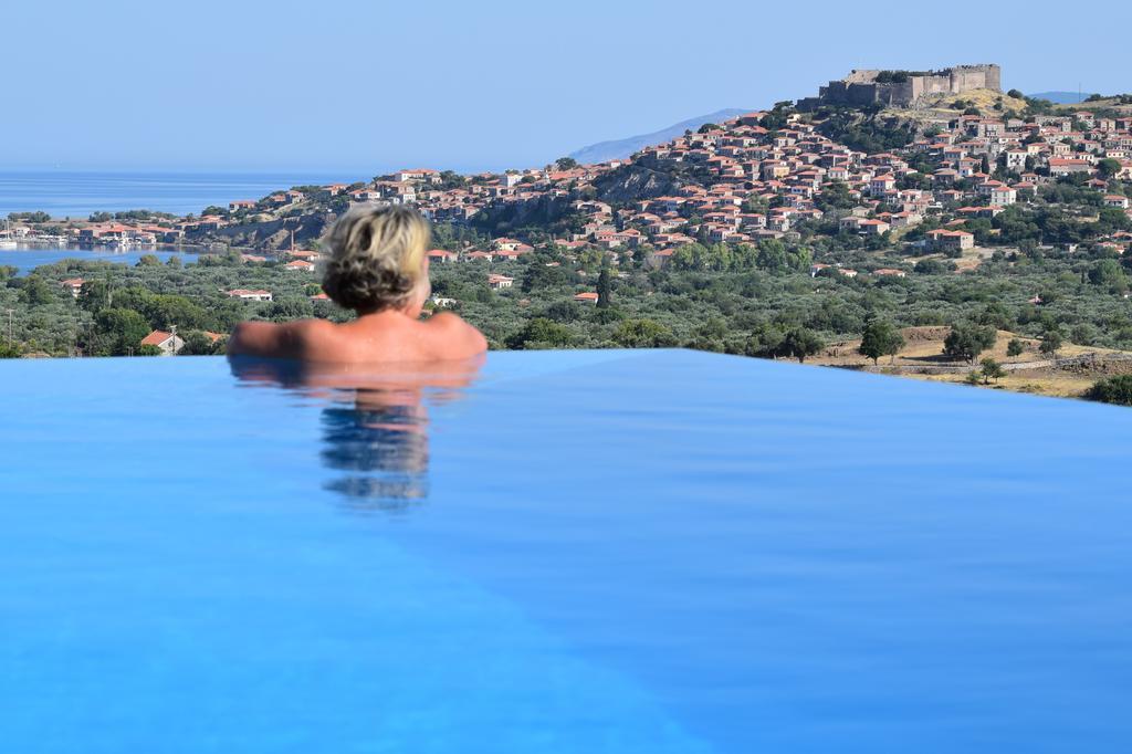 Villa Molivos Views Mythimna Exterior photo